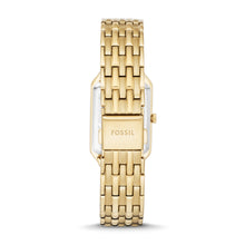 Load image into Gallery viewer, Raquel Three-Hand Date Gold-Tone Stainless Steel Watch ES5220