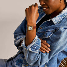 Load image into Gallery viewer, Harlow Brown Analogue Watch ES5364