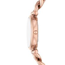 Load image into Gallery viewer, Carlie Rose Gold Tone Analogue Watch ES5378SET