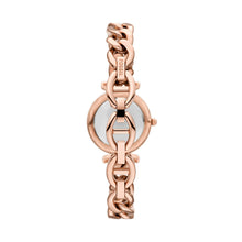 Load image into Gallery viewer, Carlie Rose Gold Tone Analogue Watch ES5378SET