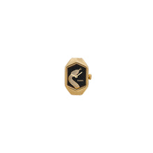 Load image into Gallery viewer, Watch Ring Gold Tone Analogue Watch ES5382