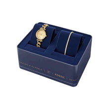 Load image into Gallery viewer, Carlie Gold Tone Analogue Watch ES5387SET