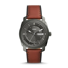 Load image into Gallery viewer, Machine Three-Hand Date Brown Leather Watch FS5900