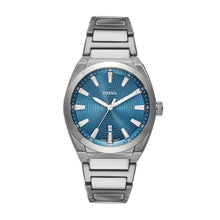 Load image into Gallery viewer, Everett Silver Tone Analogue Watch FS6054