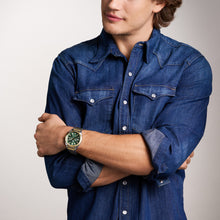 Load image into Gallery viewer, Everett Chronograph Two-Tone Stainless Steel Watch FS6106