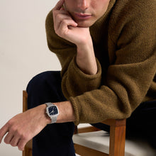 Load image into Gallery viewer, Nick Jonas x Fossil Machine Luxe Silver Tone Analogue Watches LE1216