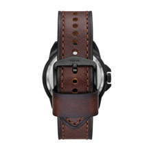 Load image into Gallery viewer, Bronson Automatic Brown LiteHide™ Leather Watch ME3219