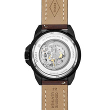 Load image into Gallery viewer, Bronson Automatic Brown LiteHide™ Leather Watch ME3219