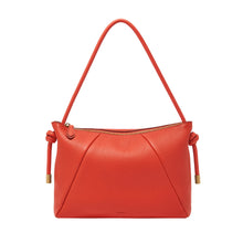 Load image into Gallery viewer, Willa Red Leather Shoulder Bag ZB11119628
