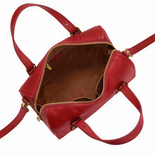 Load image into Gallery viewer, Carlie Red Satchel Bag ZB1772611