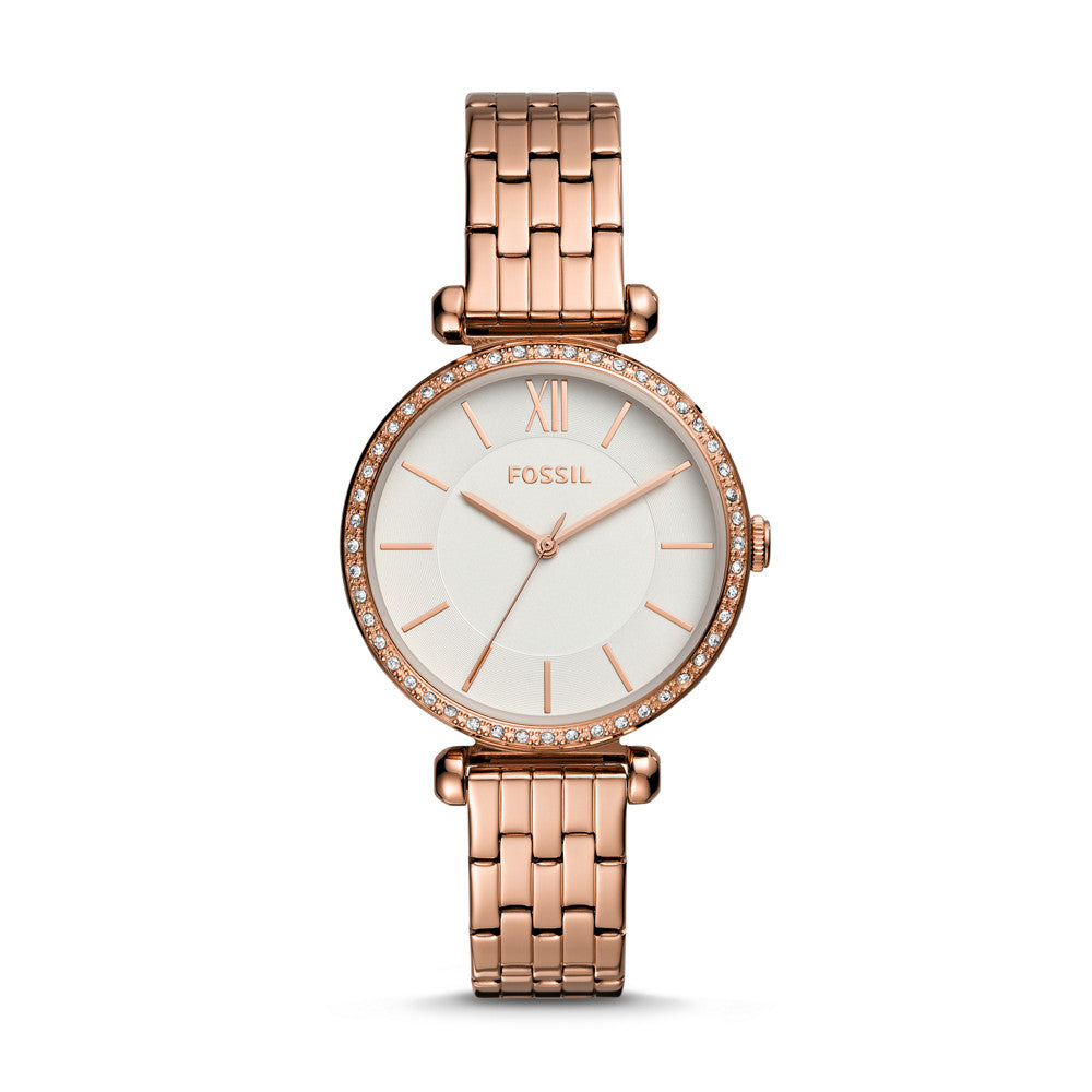 Tillie Three-Hand Rose Gold-Tone Stainless Steel Watch BQ3497