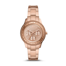Load image into Gallery viewer, Stella Sport Multifunction Rose Gold-Tone Stainless Steel Watch ES5106