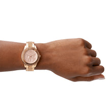 Load image into Gallery viewer, Stella Sport Multifunction Rose Gold-Tone Stainless Steel Watch ES5106