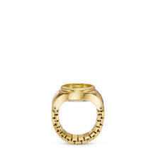 Load image into Gallery viewer, Watch Ring Two-Hand Gold-Tone Stainless Steel ES5246