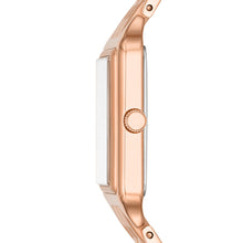 Load image into Gallery viewer, Raquel Three-Hand Date Rose Gold-Tone Stainless Steel Watch ES5271