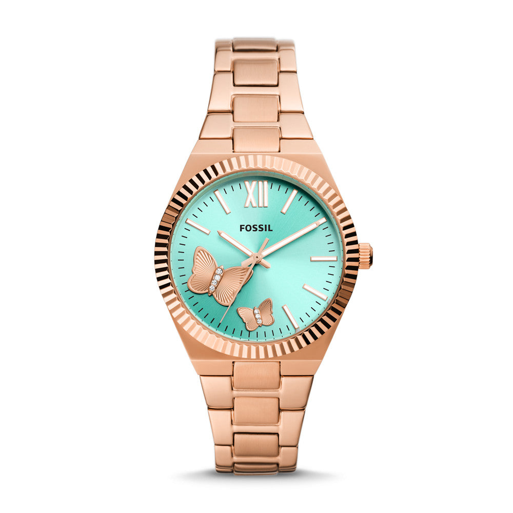 Fossil scarlette hotsell rose gold