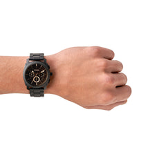 Load image into Gallery viewer, Machine Mid-Size Chronograph Black Stainless Steel Watch FS4682