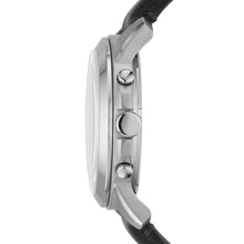 Load image into Gallery viewer, Grant Chronograph Black Leather Watch FS4812IE