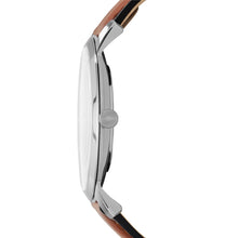 Load image into Gallery viewer, The Minimalist Slim Three-Hand Light Brown Leather Watch FS5304