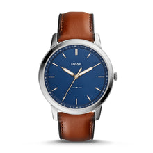 Load image into Gallery viewer, The Minimalist Slim Three-Hand Light Brown Leather Watch FS5304