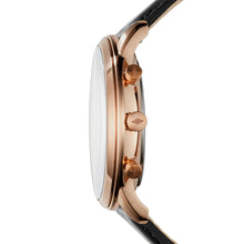 Load image into Gallery viewer, Neutra Chronograph Black Leather Watch FS5381