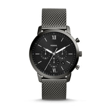 Load image into Gallery viewer, Neutra Chronograph Smoke Stainless Steel Mesh Watch FS5699