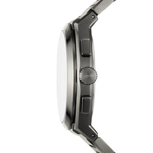 Load image into Gallery viewer, Everett Chronograph Smoke Stainless Steel Watch FS5830
