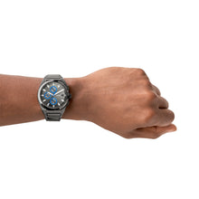 Load image into Gallery viewer, Everett Chronograph Smoke Stainless Steel Watch FS5830