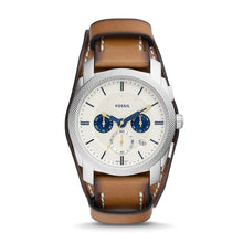Load image into Gallery viewer, Machine Chronograph Tan LiteHide™ Leather Watch FS5922