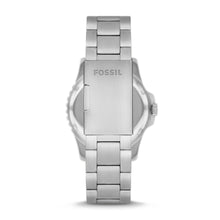 Load image into Gallery viewer, Fossil Blue Three-Hand Date Stainless Steel Watch FS5949
