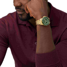 Load image into Gallery viewer, Fossil Blue Dive Gold Tone Analogue Watch FS6030