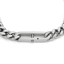 Load image into Gallery viewer, Heritage D-Link Stainless Steel Chain Bracelet JF04342040