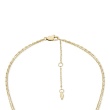Load image into Gallery viewer, Fossil Sadie Tokens Of Affection Two-Tone Stainless Steel Chain Necklace JF04357998