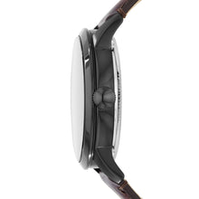 Load image into Gallery viewer, Townsman Automatic Dark Brown Leather Watch ME3098