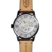 Load image into Gallery viewer, Townsman Automatic Dark Brown Leather Watch ME3098