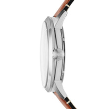 Load image into Gallery viewer, Townsman 48mm Automatic Light Brown Leather Watch ME3154