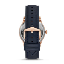 Load image into Gallery viewer, Townsman Automatic Navy Leather Watch ME3171