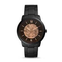 Load image into Gallery viewer, Neutra Automatic Black Stainless Steel Watch ME3183