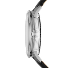 Load image into Gallery viewer, 44mm Townsman Automatic Black Leather Watch ME3200