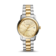 Load image into Gallery viewer, Fossil Heritage Automatic Two-Tone Stainless Steel Watch ME3228