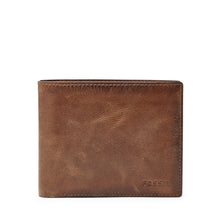 Load image into Gallery viewer, Derrick RFID Large Coin Pocket Bifold ML3687200
