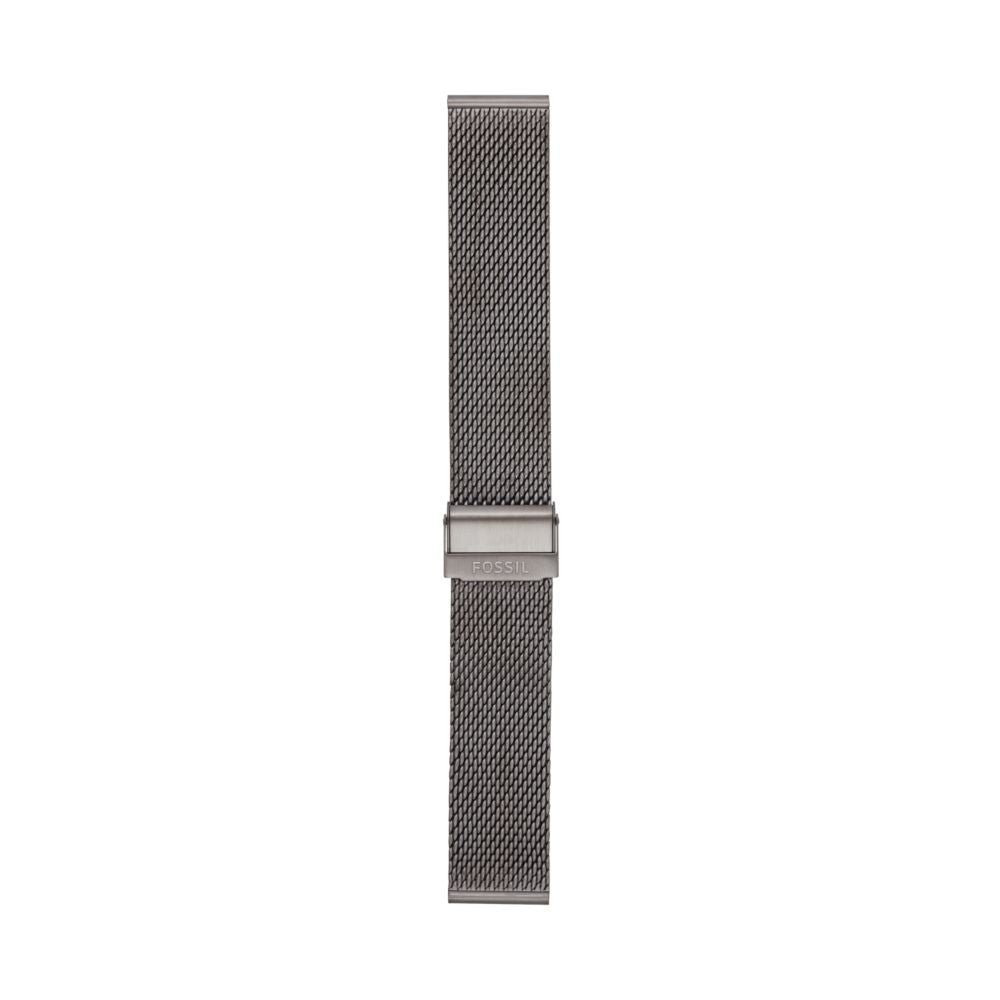 Fossil 22mm smoke sale steel mesh bracelet