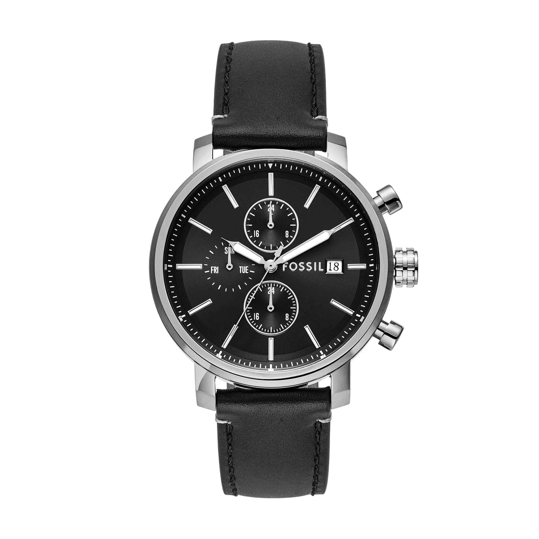 Rhett Black Chronograph Watch BQ2849