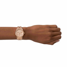 Load image into Gallery viewer, Rye Rose Gold Tone Analogue Watch BQ3691
