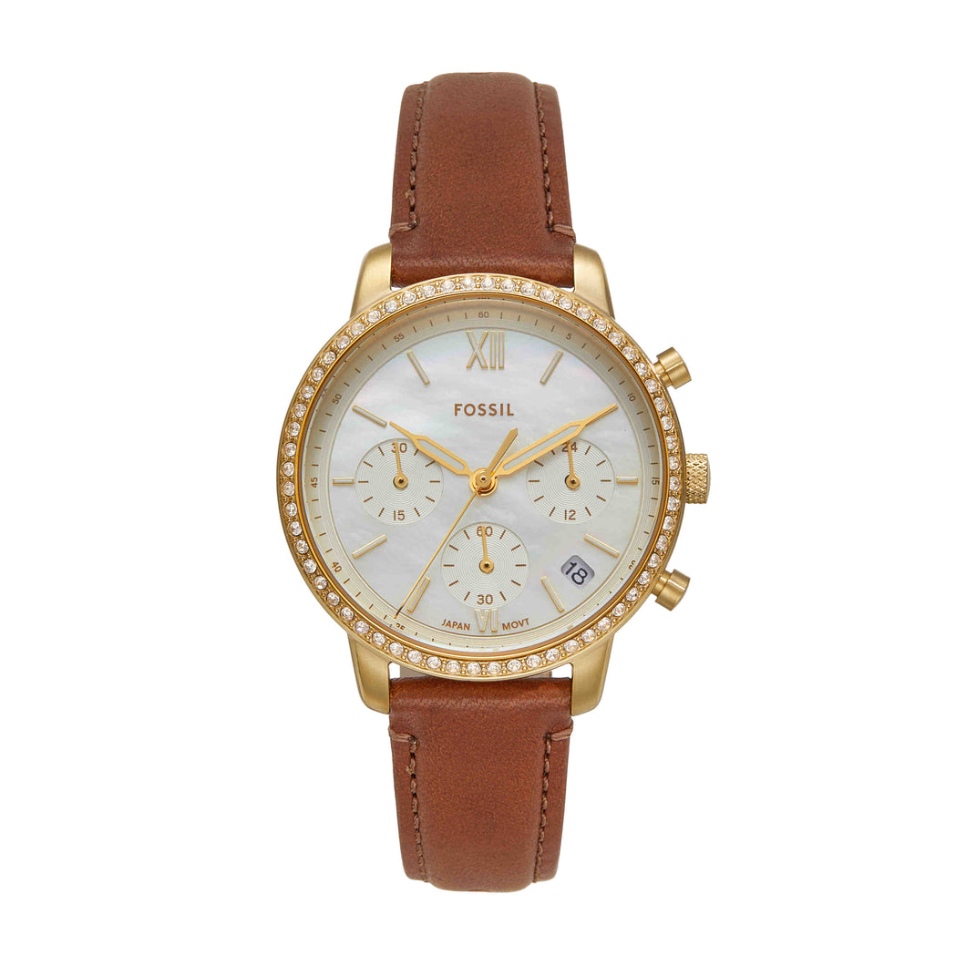 Neutra Brown Chronograph Watch ES5278