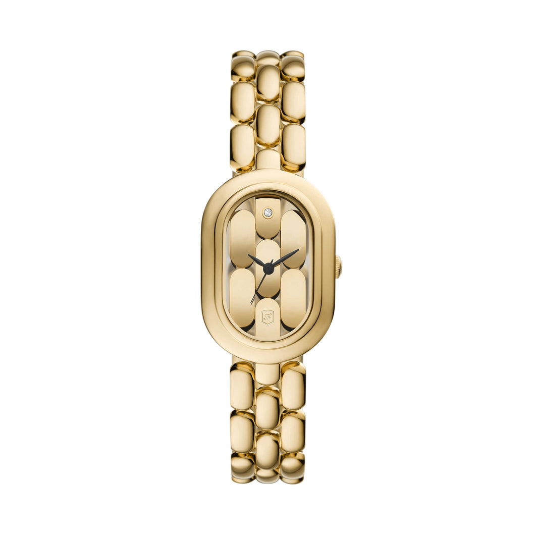 Sloan Gold Tone Analogue Watch ES5380