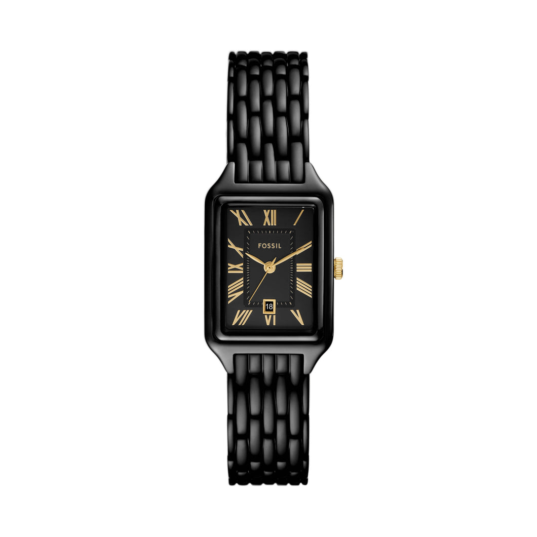 Raquel Black Analogue Watch ES5385