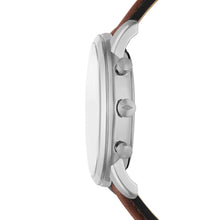 Load image into Gallery viewer, Minimalist Chronograph Luggage LiteHide™ Leather Watch FS5850
