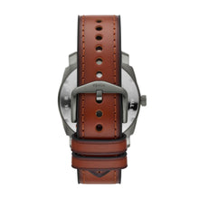 Load image into Gallery viewer, Machine Three-Hand Date Brown Leather Watch FS5900
