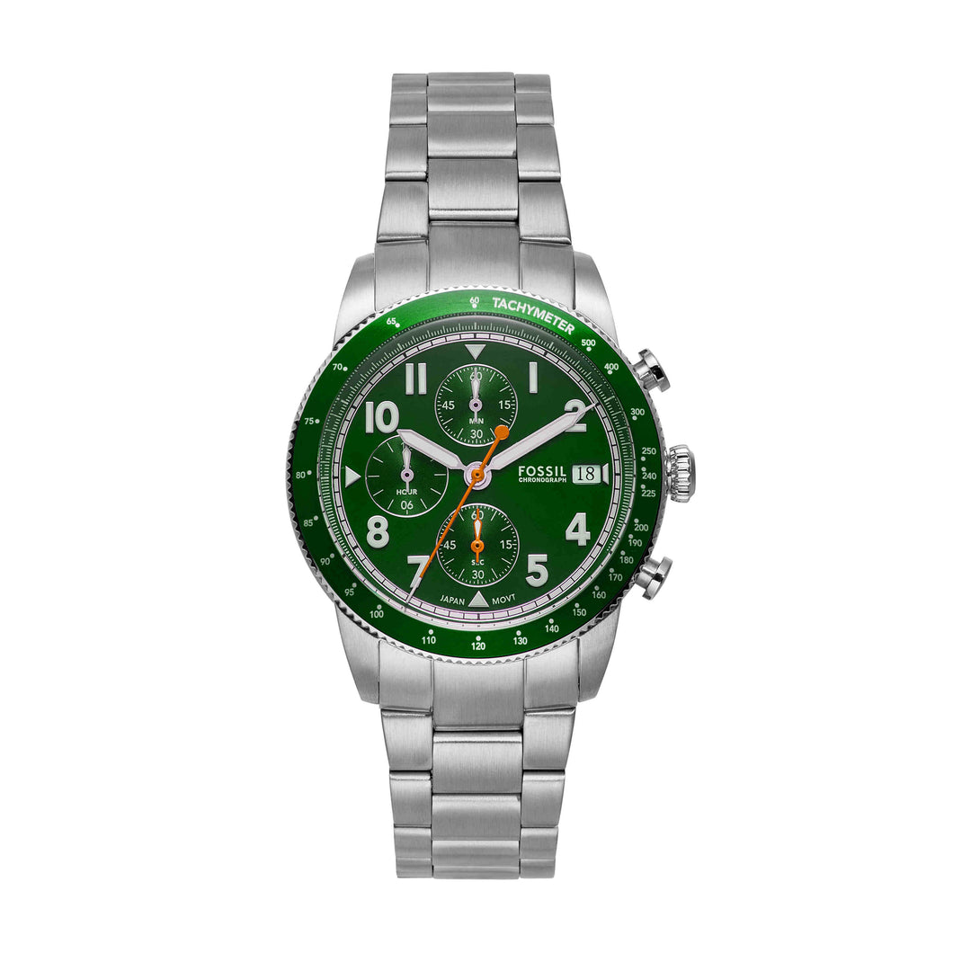 Sport Tourer Silver Tone Chronograph Watch FS6048